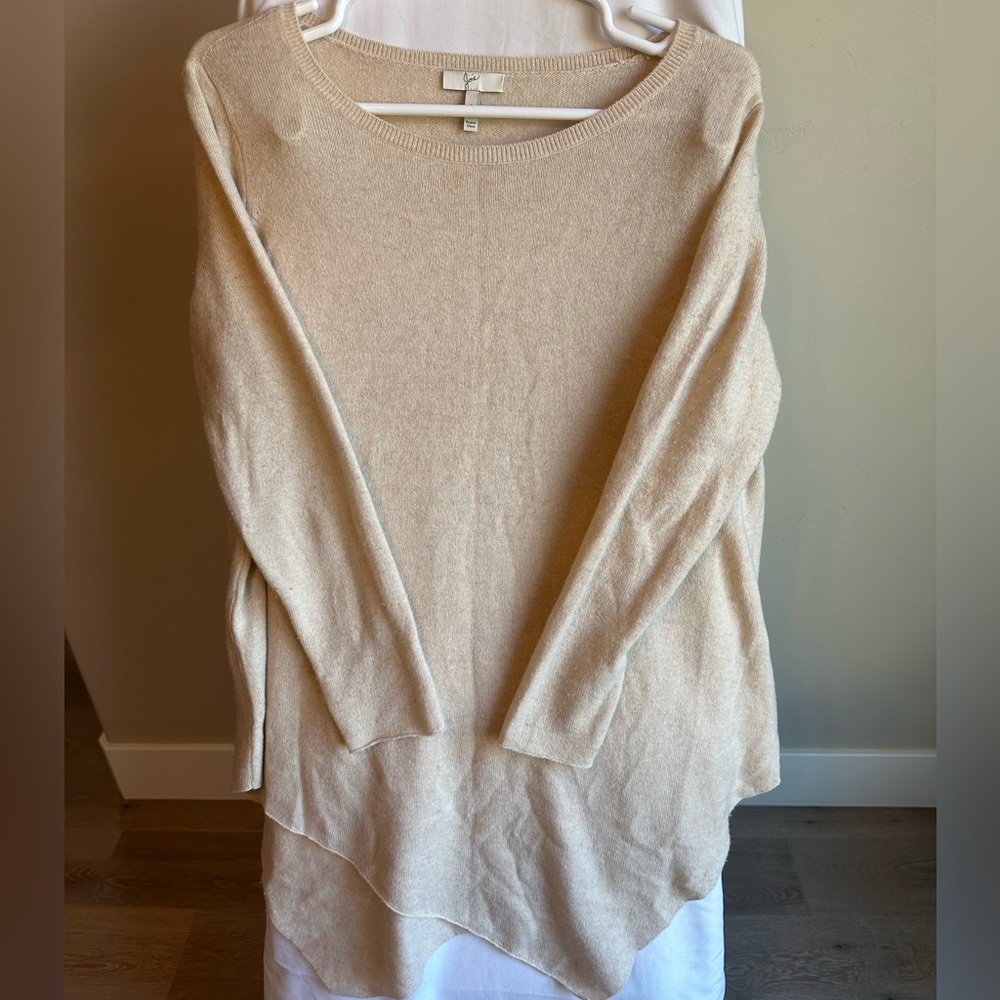 Long Line Cashmere Sweater